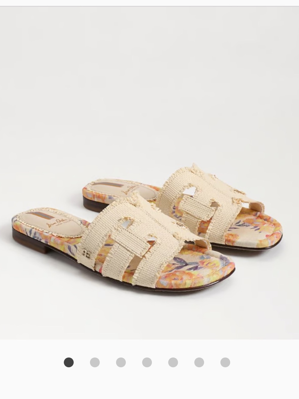 Sam Edelman Bay Fray Slide Sandals (Size 8) - Picture 2 of 4